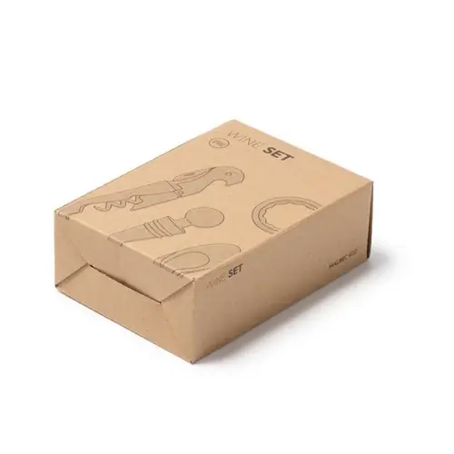 SET DE VINO ACERO INOXIDABLE MALBEC REF AB4112 ROLY - 01 Plata