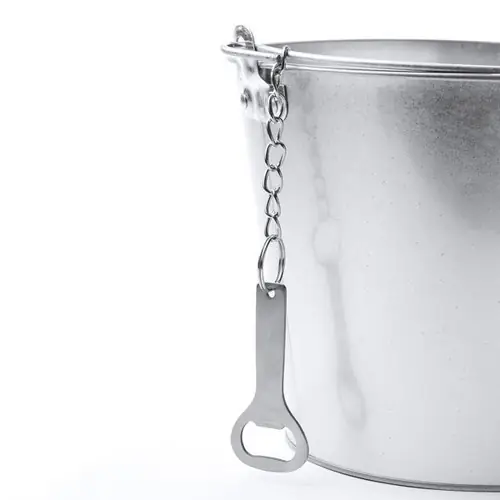 CUBO METÁLICO BEBIDAS KINTO REF AB4121 ROLY - 02 Plata