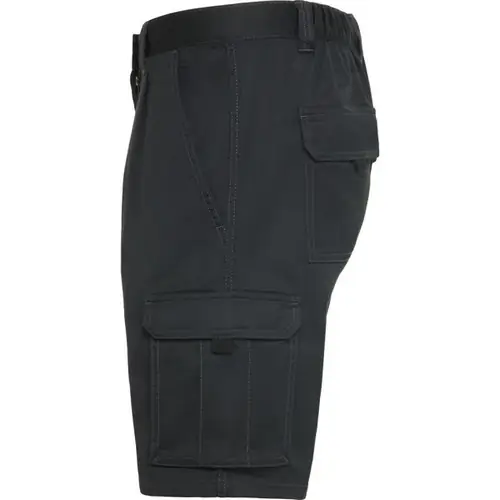 PANTALÓN CORTO CON BOLSILLOS VITARA REF BE8400 ROLY - Left Plomo