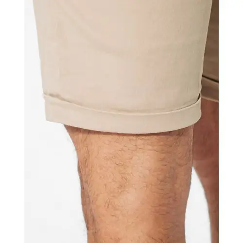 PANTALÓN CORTO CON ELASTANO RINGO REF BE9005 ROLY - 03 Arena Oscuro