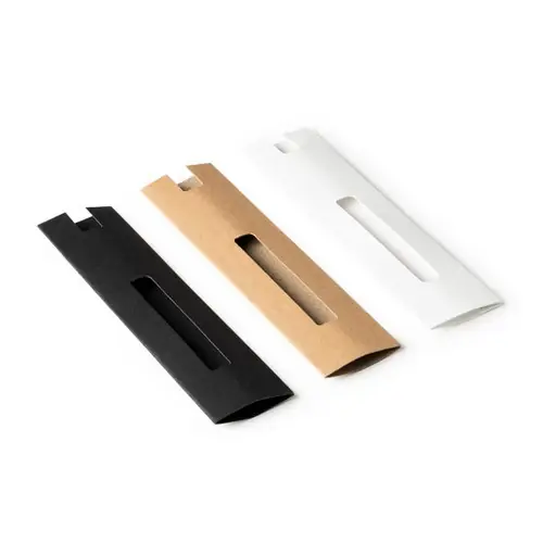 FUNDA DE CARTÓN CON VENTANA BURTON REF BL7995 ROLY - 01 Crudo
