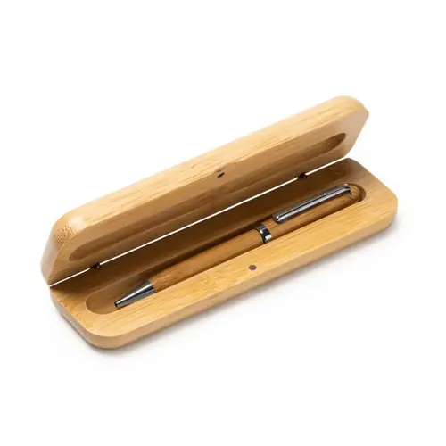 boligrafo giratorio en bamb bodoni ref bl8041 - Crudo 01 Crudo