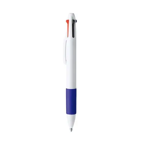 BOLÍGRAFO PROMOCIONAL DE 4 TINTAS KUNOY REF BL8094 - Royal