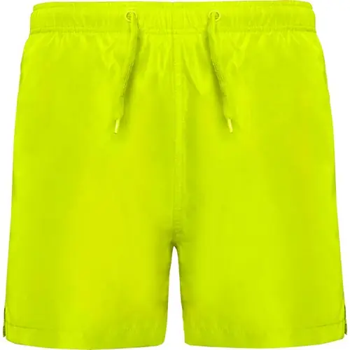 BAÑADOR CON BOLSILLOS AQUA REF BN6716 ROLY - Back Amarillo Fluor
