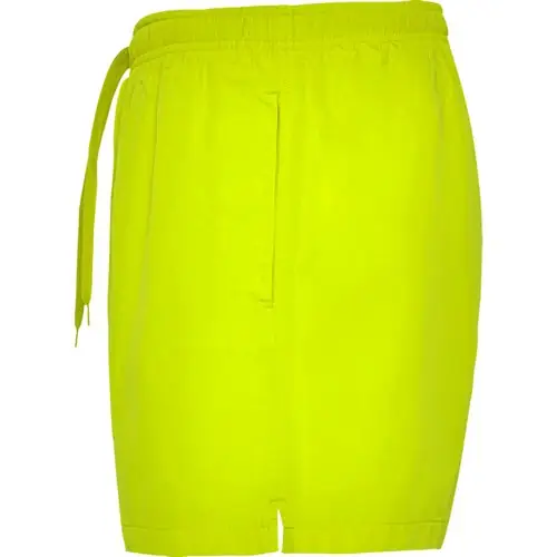 BAÑADOR CON BOLSILLOS AQUA REF BN6716 ROLY - Left Amarillo Fluor