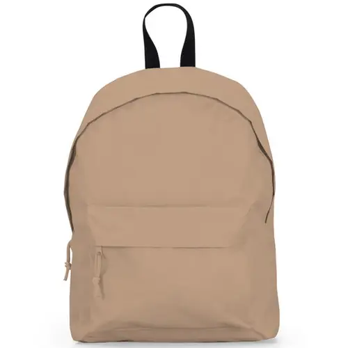 MOCHILA BÁSICA EN TEJIDO RESISTENTE TUCAN REF BO7158 - Arena