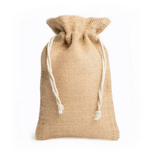BOLSA ESTILO SACO DE YUTE NATURAL FLAY REF BO7164 ROLY - Back Crudo