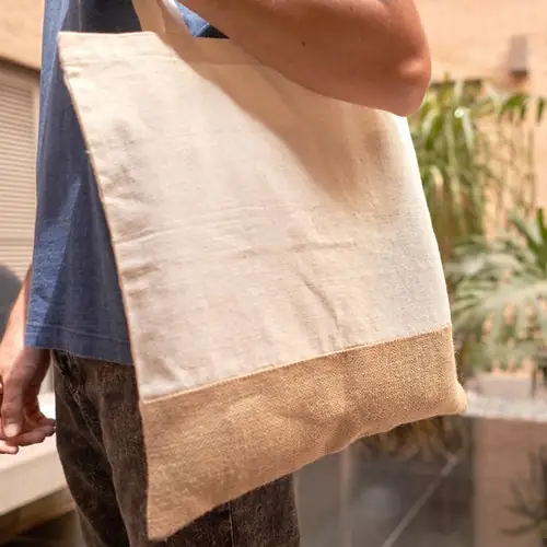 BOLSA DE LA COMPRA LÍNEA ECO WAVE REF BO7556 ROLY - 01 Crudo