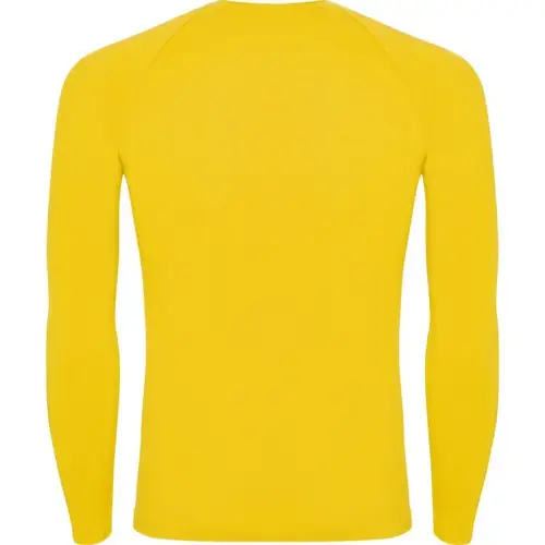 CAMISETA TÉRMICA PRIME REF CA0365 ROLY - Back Amarillo