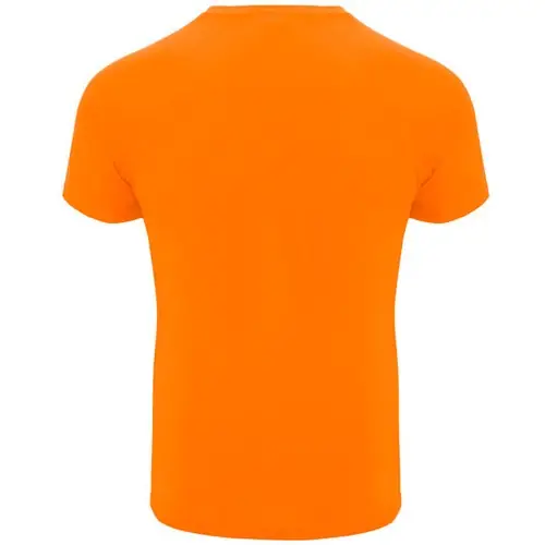 CAMISETA TÉCNICA DE MANGA CORTA BAHRAIN REF CA0407 ROLY - Back Naranja Fluor
