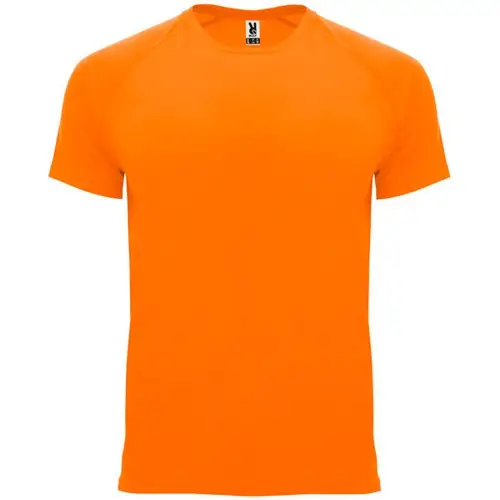 CAMISETA TÉCNICA DE MANGA CORTA BAHRAIN REF CA0407 ROLY - Naranja Fluor