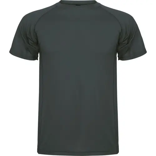 CAMISETA TÉCNICA MANGA CORTA MONTECARLO REF CA0425 ROLY - Plomo Oscuro