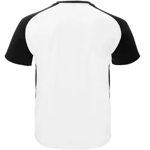 CAMISETA TÉCNICA TRANSPIRABLE BUGATTI REF CA6399 ROLY - Back Blanco Negro