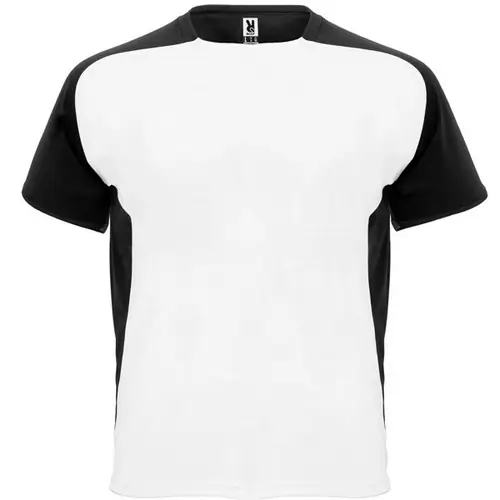 CAMISETA TÉCNICA TRANSPIRABLE BUGATTI REF CA6399 ROLY - Blanco Negro