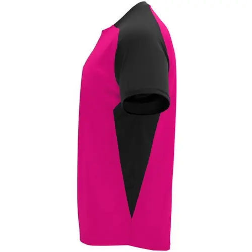 CAMISETA TÉCNICA TRANSPIRABLE BUGATTI REF CA6399 ROLY - Left Fucsia Negro