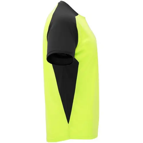 CAMISETA TÉCNICA TRANSPIRABLE BUGATTI REF CA6399 ROLY - Right Amarillo Fluor Negro
