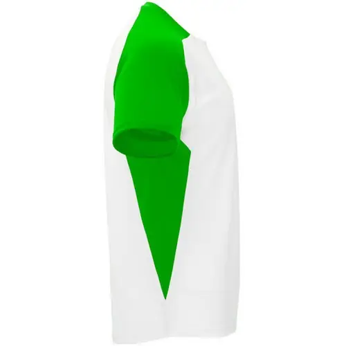 CAMISETA TÉCNICA TRANSPIRABLE BUGATTI REF CA6399 ROLY - Right Blanco Verde Helecho