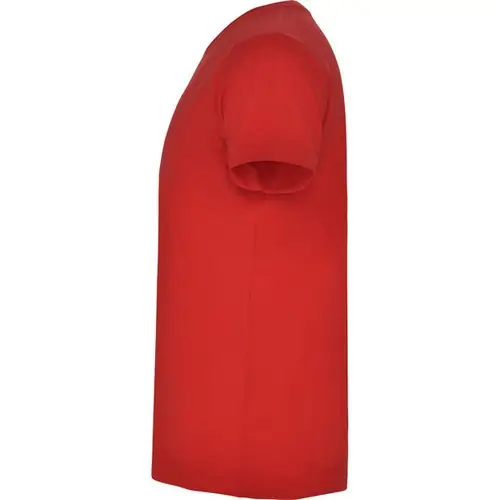 CAMISETA PICO MANGA CORTA TUBULAR SAMOYEDO REF CA6503 - Left Rojo