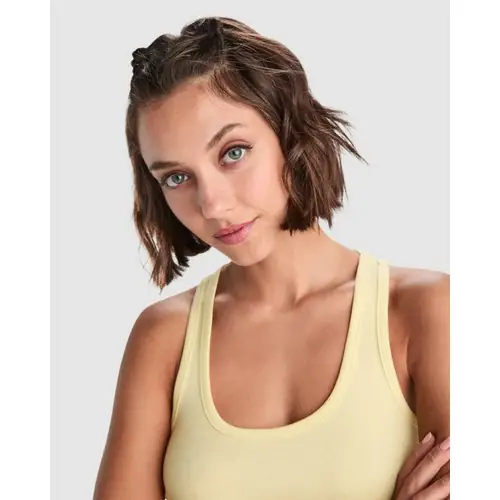CAMISETA ENTALLADA CAROLINA REF CA6517 ROLY - 02 Amarillo Sweet