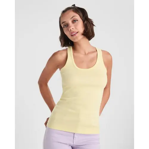 CAMISETA ENTALLADA CAROLINA REF CA6517 ROLY - Amarillo Sweet