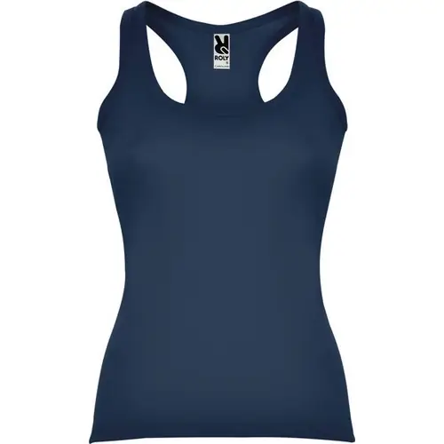 CAMISETA ENTALLADA CAROLINA REF CA6517 ROLY - Back Marino