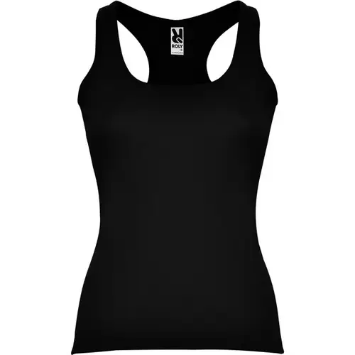 CAMISETA ENTALLADA CAROLINA REF CA6517 ROLY - Negro