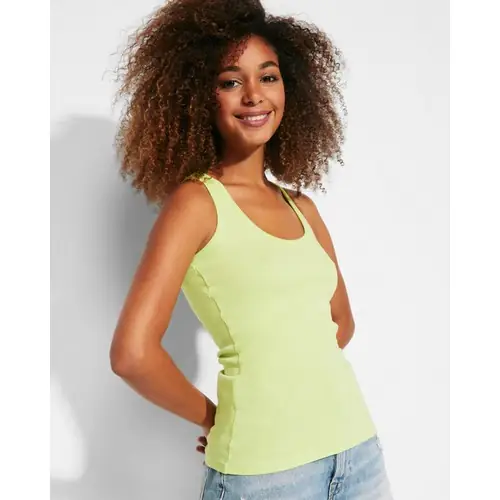CAMISETA ENTALLADA CAROLINA REF CA6517 ROLY - Verde Mantis