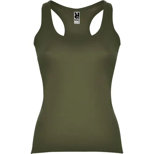 CAMISETA ENTALLADA CAROLINA REF CA6517 ROLY - Verde Militar