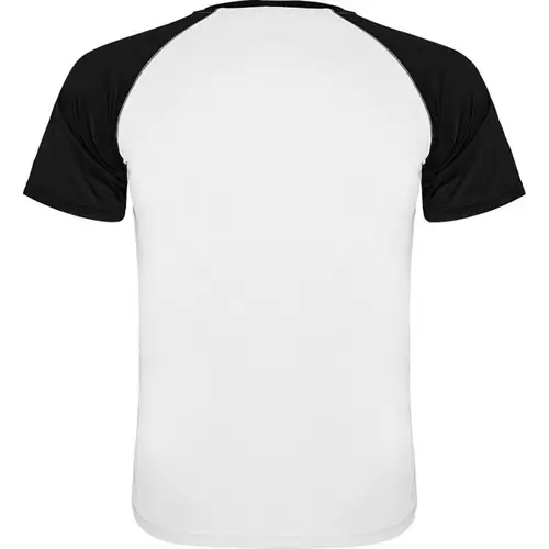 CAMISETA DEPORTIVA MANGA CORTA INDIANAPOLIS REF CA6650 - Back Blanco Negro