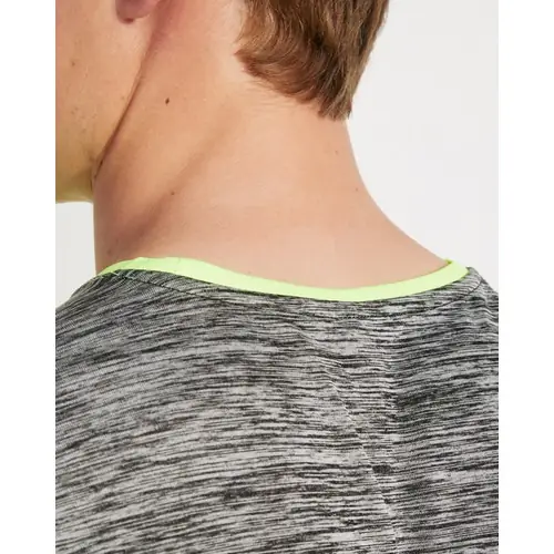 CAMISETA TÉCNICA DE MANGA CORTA ZOLDER REF CA6653 ROLY - 02 Amarillo Fluor Negro Vigore