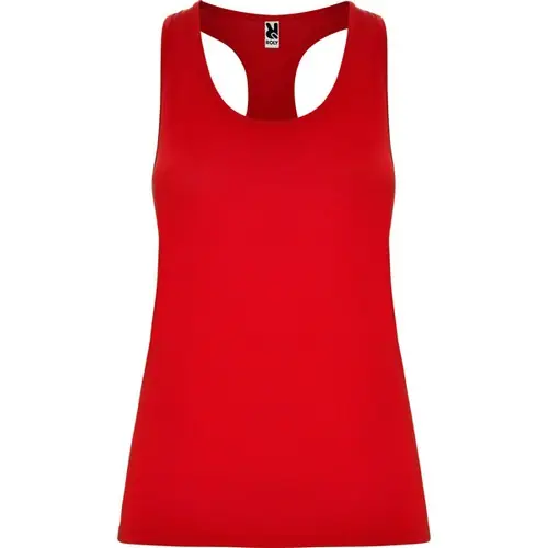 CAMISETA TÉCNICA DE TIRANTES AIDA REF CA6656 ROLY - Rojo