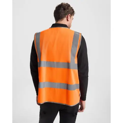 CHALECO DE AV CON CREMALLERA POLUX REF CC9311 ROLY - 01 Naranja Fluor