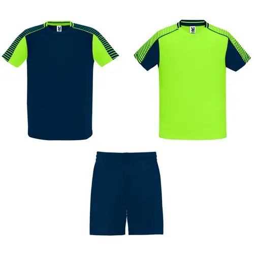 CONJUNTO DEPORTIVO UNISEX JUVE REF CJ0525 ROLY - Back Verde Fluor Marino