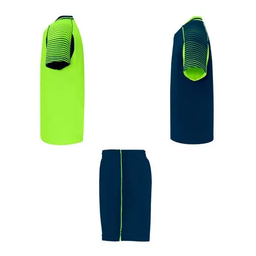 CONJUNTO DEPORTIVO UNISEX JUVE REF CJ0525 ROLY - Left Verde Fluor Marino