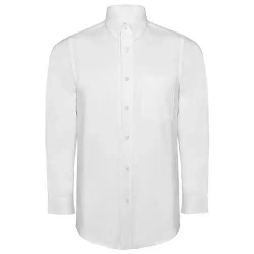 CAMISA DE HOMBRE OXFORD REF CM5507 ROLY - Blanco