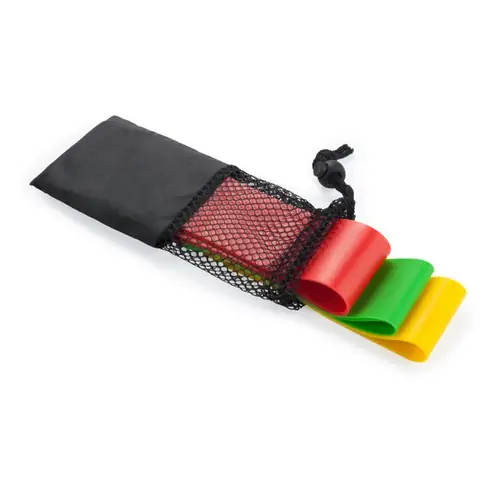 set bandas elásticas para fitness con diferentes resistencias ref cp7097 - Negro Negro