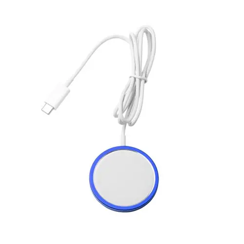 cargador inalámbrico magnético fabricado en un aluminio reciclado ref cr1060 - Royal