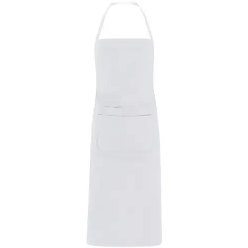 DELANTAL LARGO DE POPELÍN DUCASSE REF DE9129 ROLY - Blanco