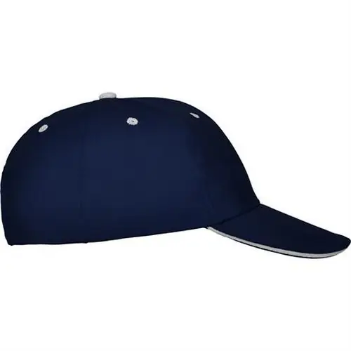 GORRA 6 PANELES CON SÁNDWICH CONTRASTE PANEL REF GO7008 - Right Marino