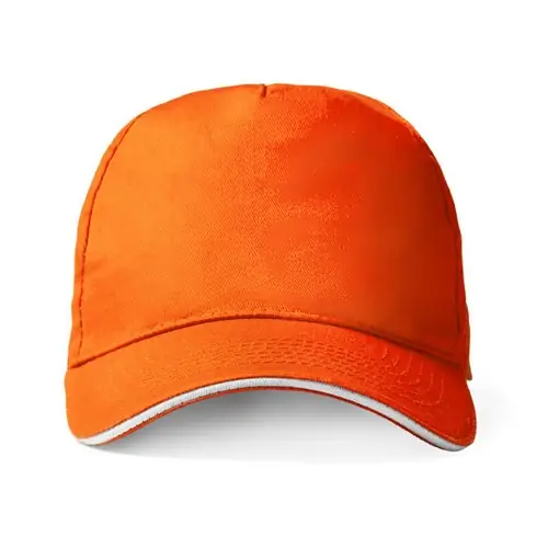 GORRA CON SÁNDWICH A CONTRASTE ERIS REF GO7019 ROLY - Back Naranja