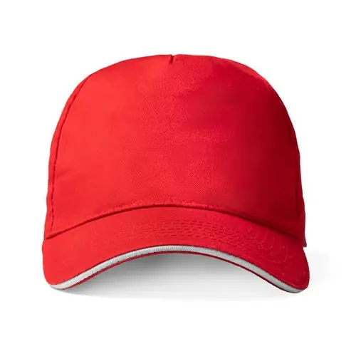 GORRA CON SÁNDWICH A CONTRASTE ERIS REF GO7019 ROLY - Back Rojo