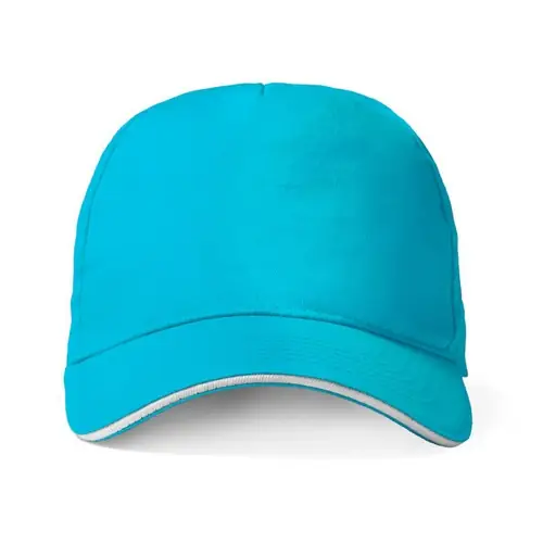 GORRA CON SÁNDWICH A CONTRASTE ERIS REF GO7019 ROLY - Back Turquesa