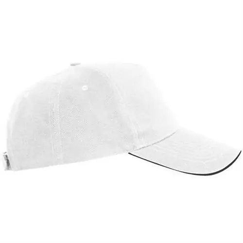 GORRA CON SÁNDWICH A CONTRASTE ERIS REF GO7019 ROLY - Right Blanco