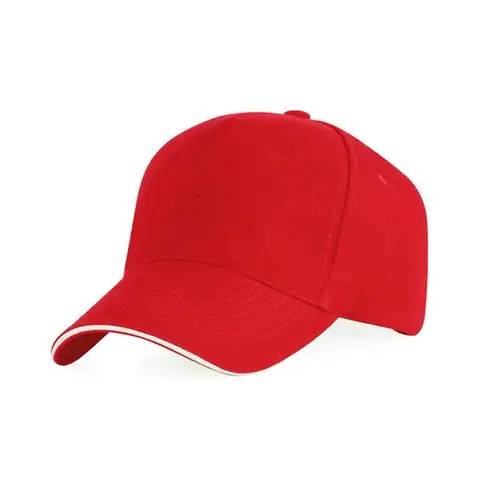GORRA CON SÁNDWICH A CONTRASTE ERIS REF GO7019 ROLY - Rojo