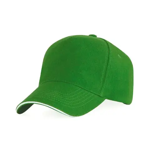 GORRA CON SÁNDWICH A CONTRASTE ERIS REF GO7019 ROLY - Verde Helecho