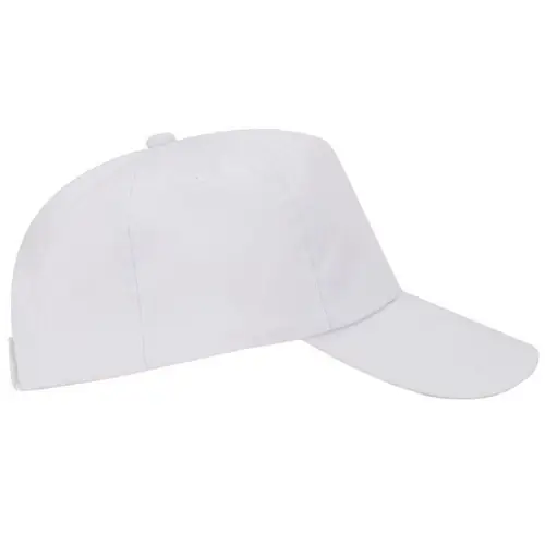 GORRA DE 5 PANELES URANUS REF GO7041 ROLY - Right Blanco