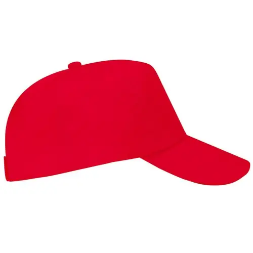 GORRA DE 5 PANELES URANUS REF GO7041 ROLY - Right Rojo
