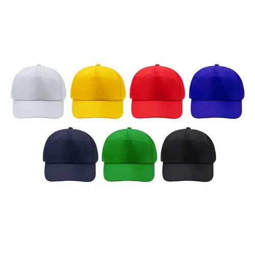 GORRA DE RPET CON 5 PANELES CALISTO REF GO7050 ROLY - 02 Rojo