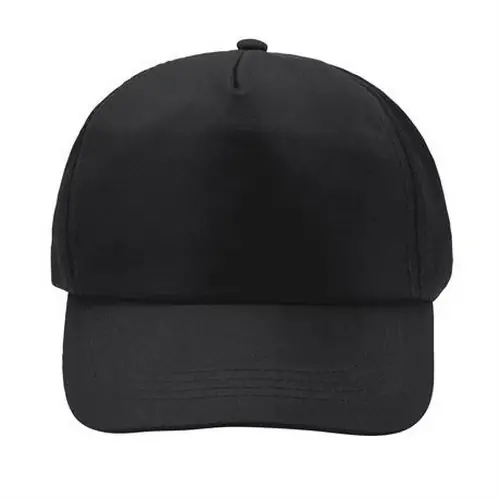 GORRA DE RPET CON 5 PANELES CALISTO REF GO7050 ROLY - Negro