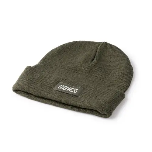 GORRO DE PUNTO DE DOBLE CAPA BULNES REF GR6997 ROLY - Verde Oscuro